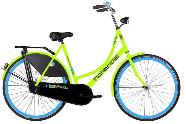 Glow in the dark fiets